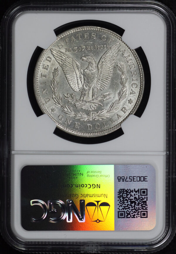 Reverse of this 1878 7TF Morgan Dollar Reverse of 1879 NGC AU-55