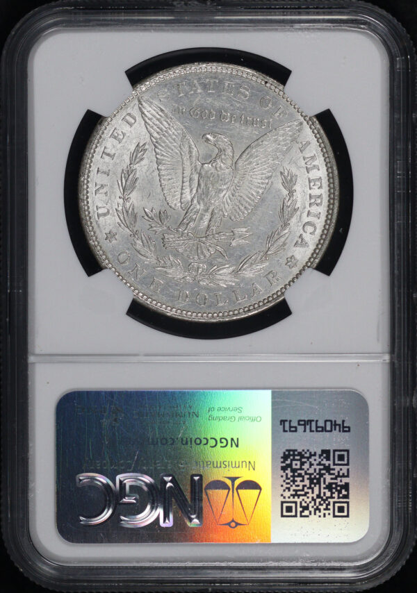 Reverse of this 1878 7TF Reverse of 1879 Morgan Dollar NGC AU-55