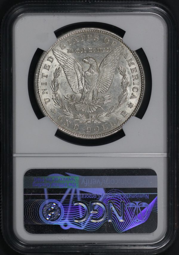 Reverse of this 1878 7TF Morgan Dollar Reverse of 1879 NGC AU-58