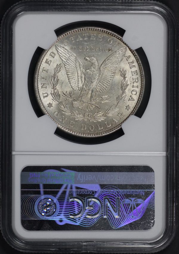 Reverse of this 1878 7TF Morgan Dollar Reverse of 1879 NGC AU-58