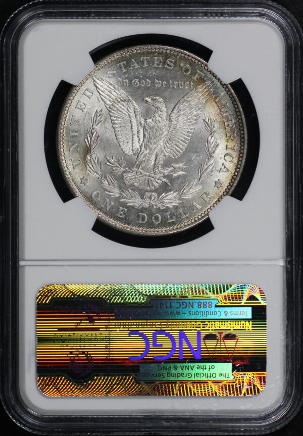 Reverse of this 1878 7TF Reverse of 1879 Morgan Dollar NGC MS-61