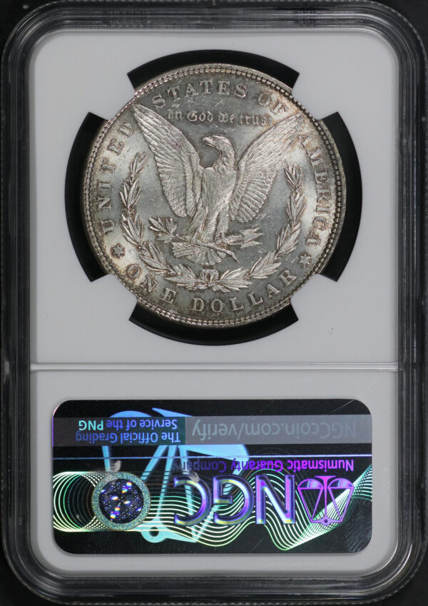 Reverse of this 1878 7TF Morgan Dollar Reverse of 1879 NGC MS-62