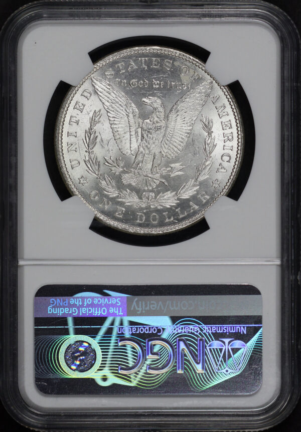 Reverse of this 1878 7TF Morgan Dollar Reverse of 1879 PCGS MS-62