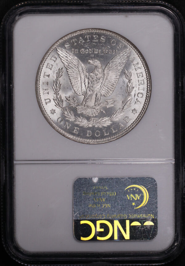 Reverse of this 1878 7TF Morgan Dollar Reverse of 1879 NGC MS-62