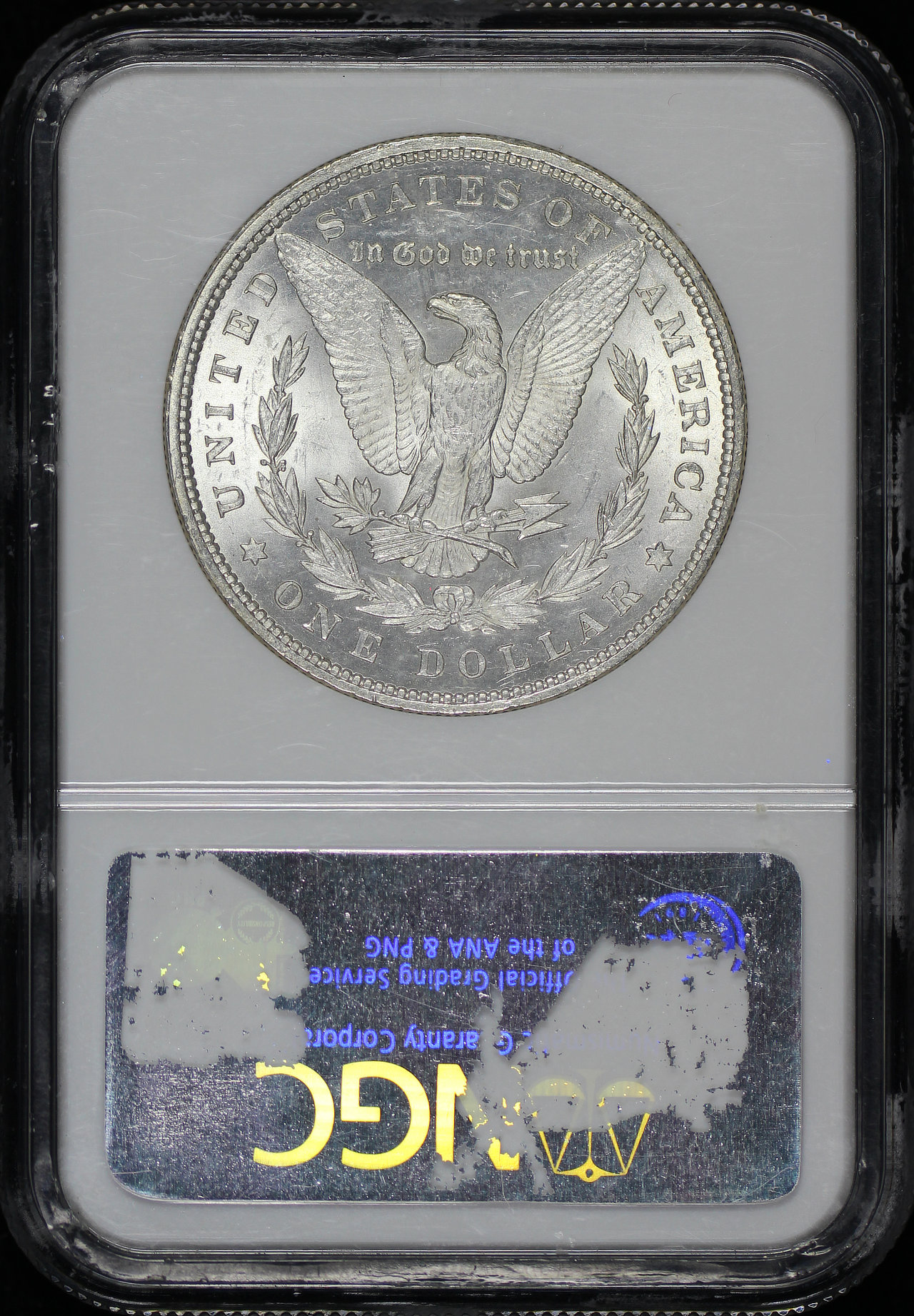 Reverse of this 1878 7TF Morgan Dollar Reverse of 1879 NGC MS-64 NGC MS-63