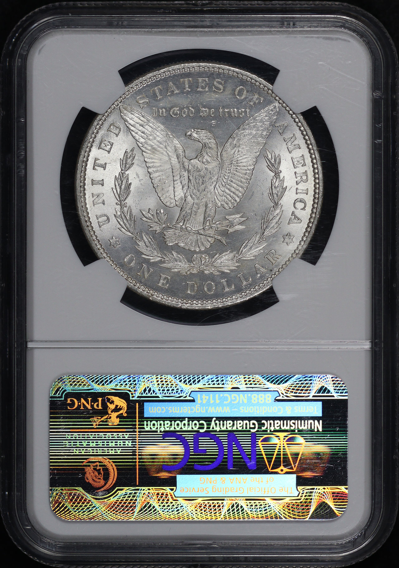 Reverse of this 1878 7TF Reverse of 1879 Morgan Dollar NGC MS-64