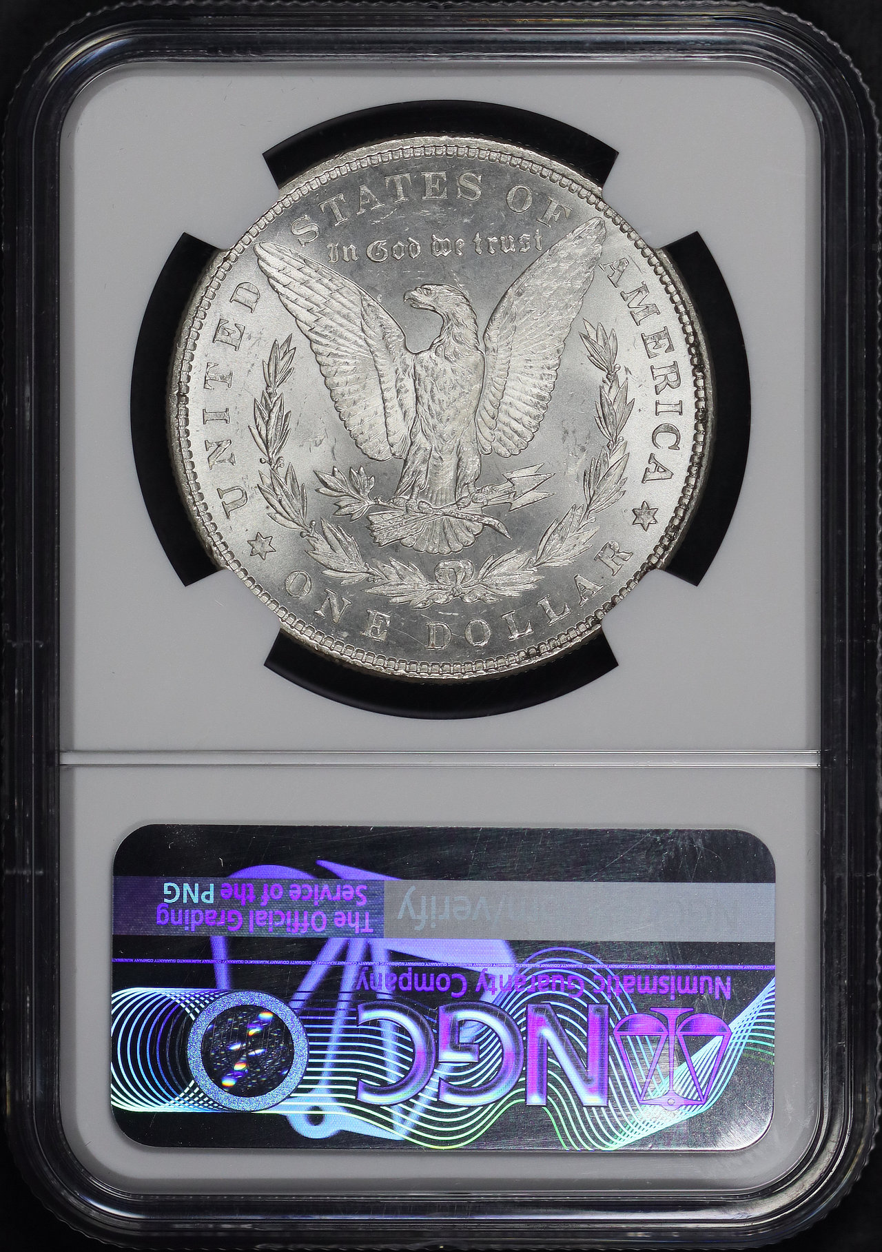 Reverse of this 1878 7TF Morgan Dollar Reverse of 1879 NGC MS-64