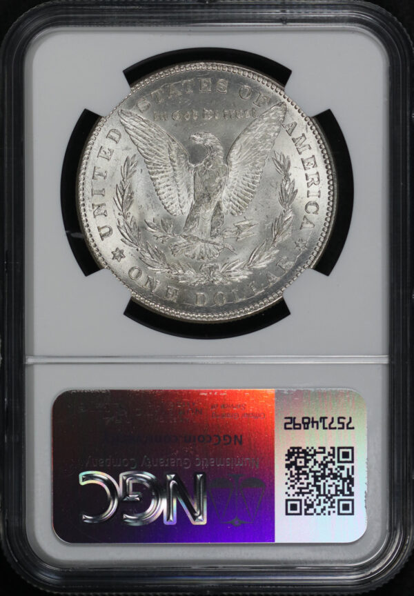 Reverse of this 1878 7/8TF Strong Morgan Dollar NGC MS-62