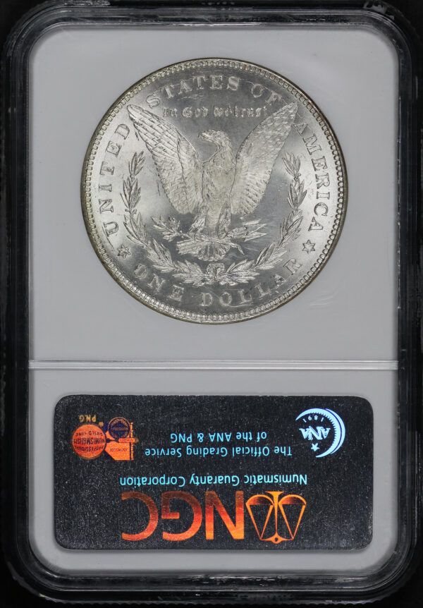 Reverse of this 1878 7/8TF Strong Morgan Dollar NGC MS-62