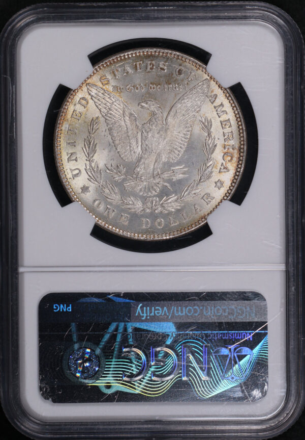 Reverse of this 1878 7/8TF Strong Morgan Dollar NGC MS-63