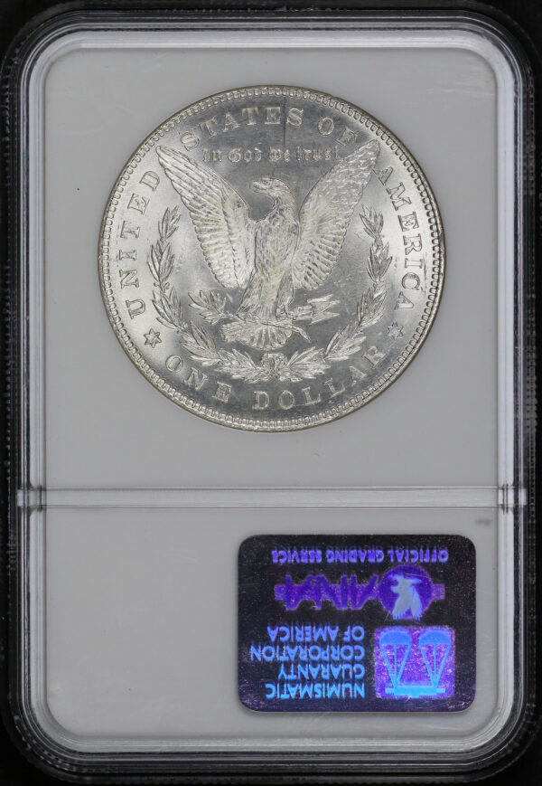 Reverse of this 1878 7/8TF Strong Morgan Dollar NGC MS-64