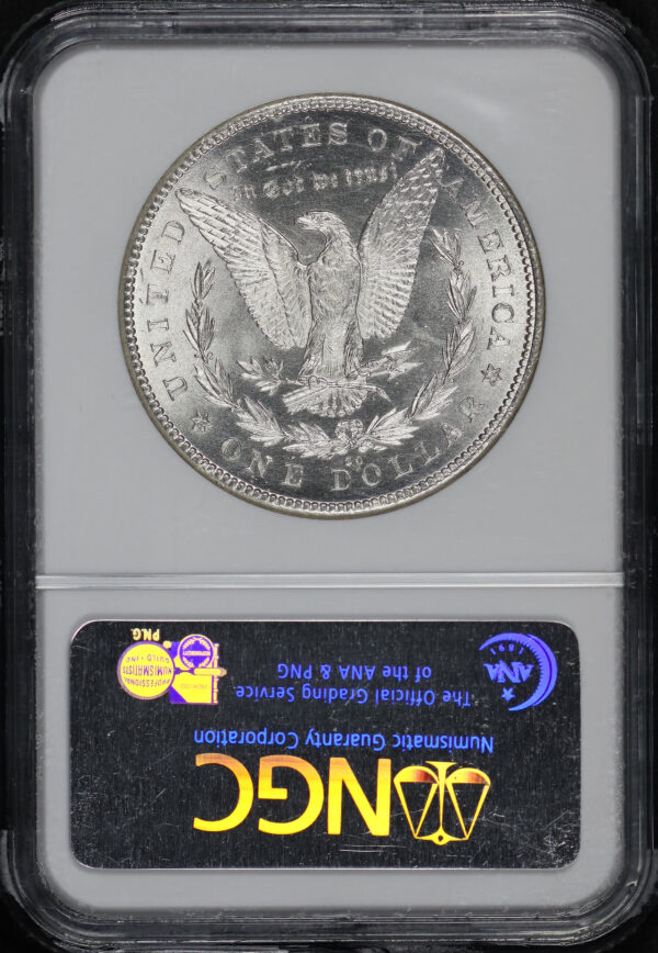Reverse of this 1878-CC Morgan Dollar NGC MS-61