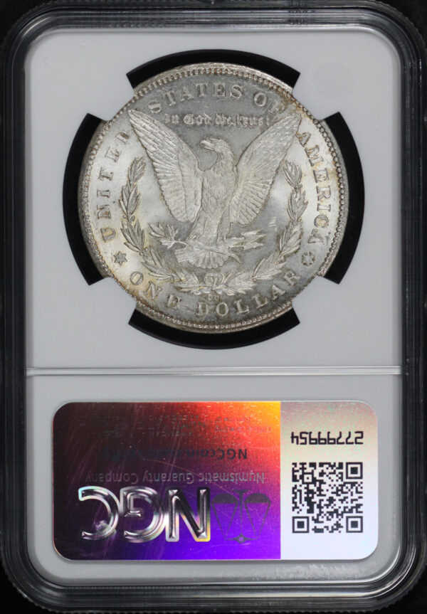 Reverse of this 1878-CC Morgan Dollar NGC MS-62