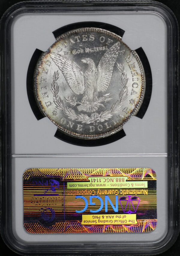 Reverse of this 1878-CC Morgan Dollar NGC MS-63