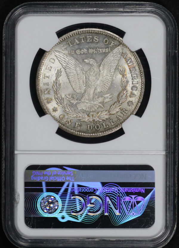 Reverse of this 1878-CC Morgan Dollar NGC MS-63