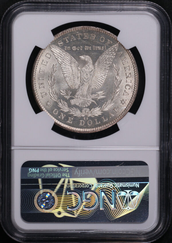 Reverse of this 1878-CC Morgan Dollar NGC MS-63