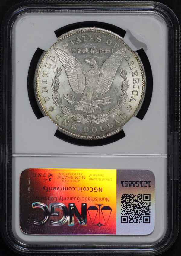 Reverse of this 1878-CC Morgan Dollar NGC MS-63