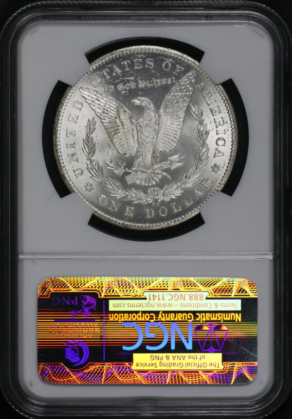 Reverse of this 1878-CC Morgan Dollar NGC MS-64