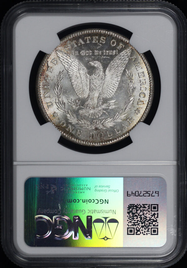 Reverse of this 1878-CC Morgan Dollar NGC MS-64