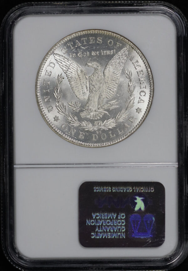 Reverse of this 1878-CC Morgan Dollar NGC MS-64