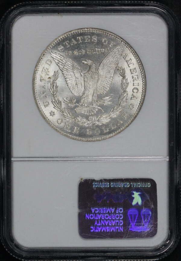 Reverse of this 1878-CC Morgan Dollar NGC MS-64