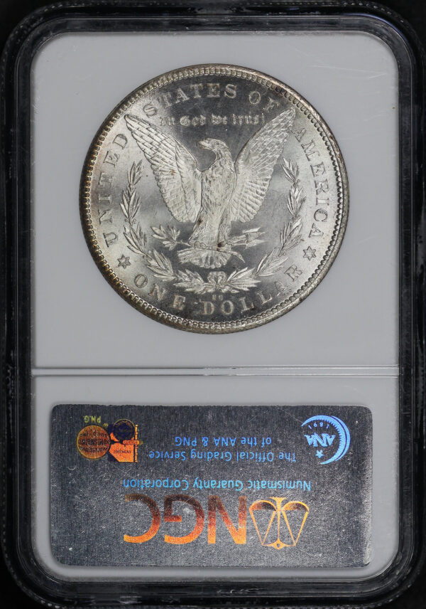 Reverse of this 1878-CC Morgan Dollar NGC MS-64