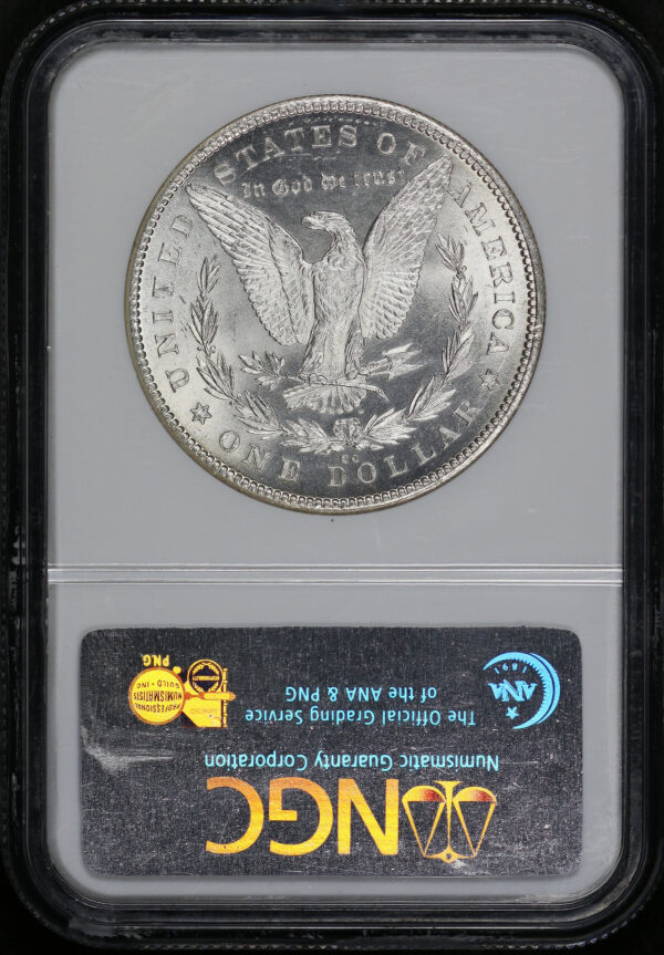 Reverse of this 1878-CC Morgan Dollar NGC MS-65