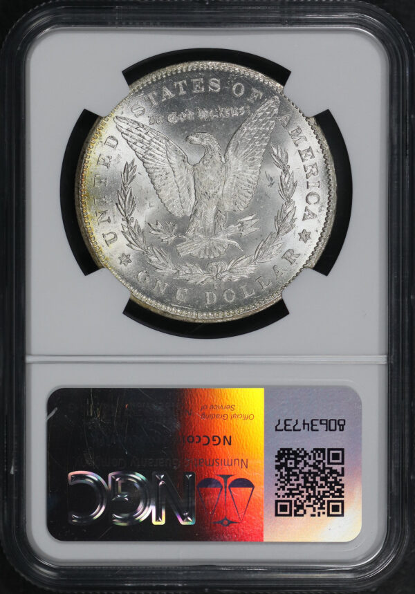 Reverse of this 1878-CC Morgan Dollar NGC MS-66
