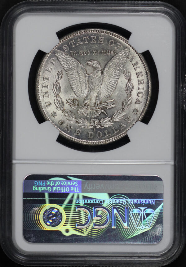 Reverse of this 1878-S Morgan Dollar NGC MS-61