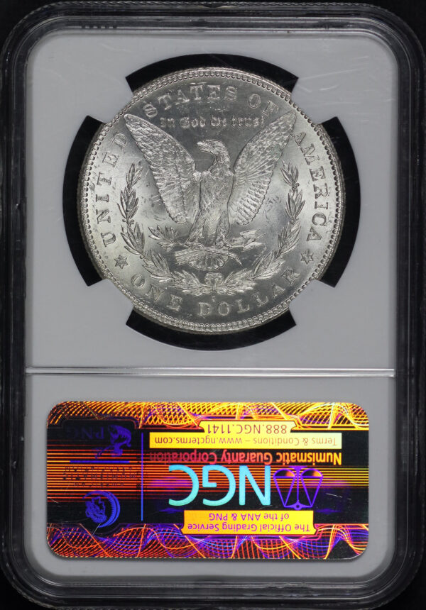 Reverse of this 1878-S Morgan Dollar NGC MS-62