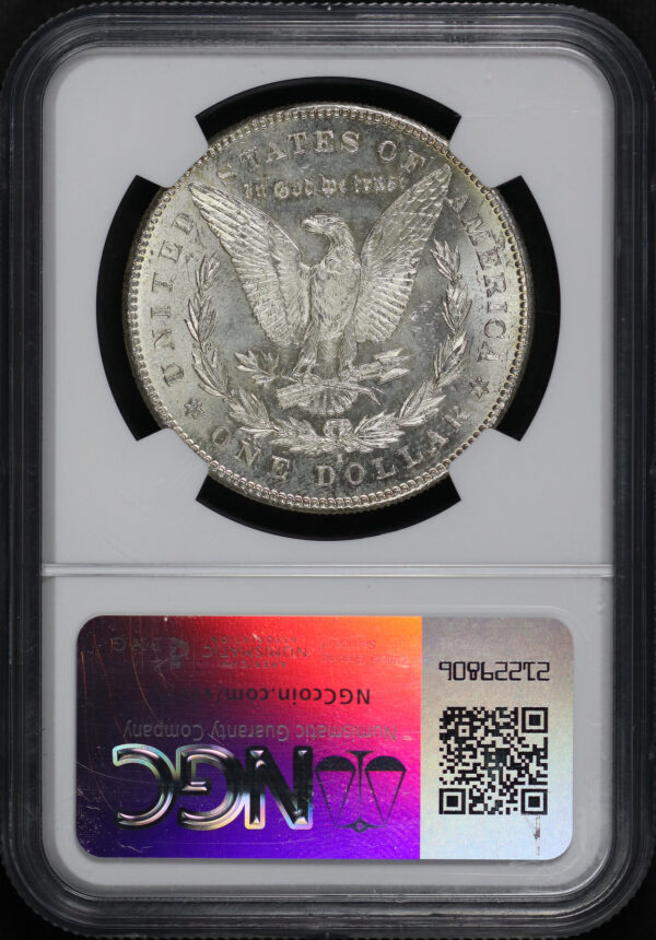Reverse of this 1878-S Morgan Dollar NGC MS-62