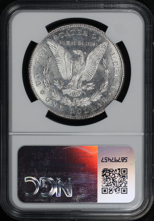 Reverse of this 1878-S Morgan Dollar NGC MS-62