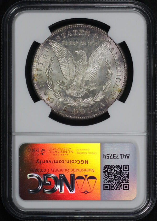 Reverse of this 1878-S Morgan Dollar NGC MS-63