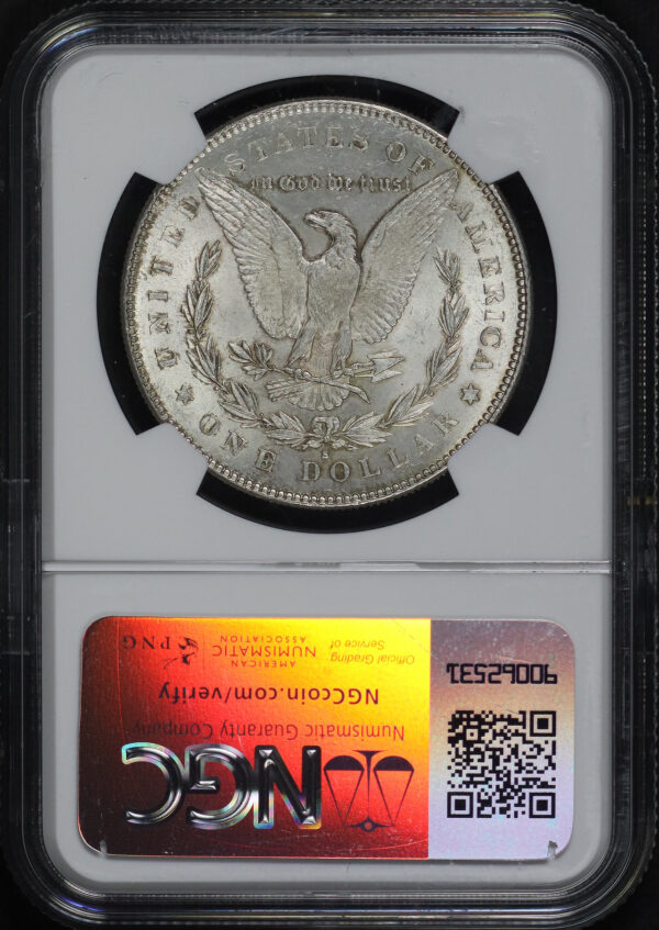 Reverse of this 1878-S Morgan Dollar NGC MS-63
