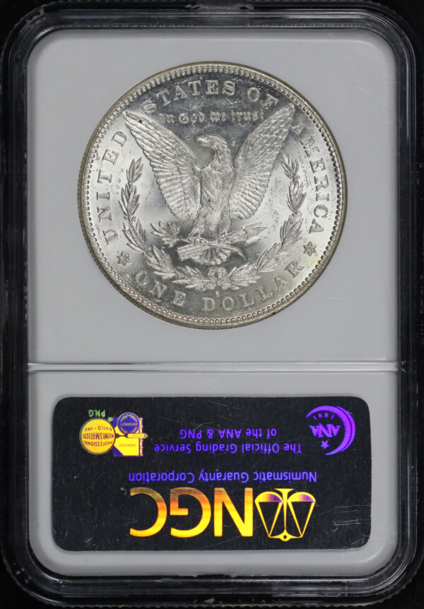 Reverse of this 1878-S Morgan Dollar NGC MS-63