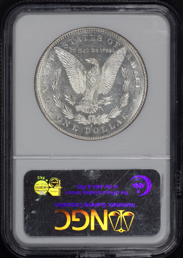 Reverse of this 1878-S Morgan Dollar NGC MS-63