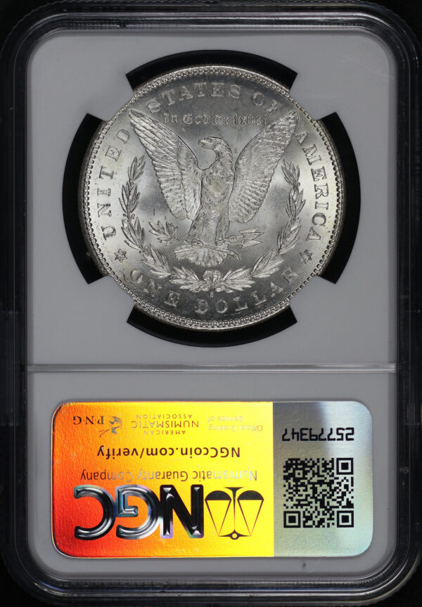 Reverse of this 1878-S Morgan Dollar NGC MS-64