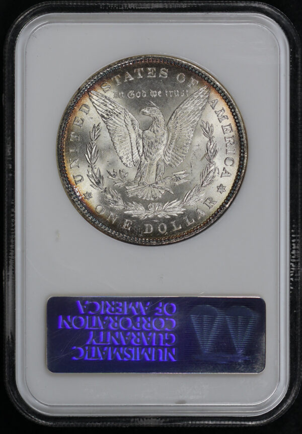 Reverse of this 1879 Morgan Dollar NGC MS-64