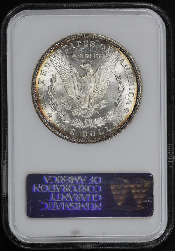 Reverse of this 1879 Morgan Dollar NGC MS-64