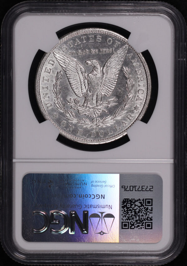 Reverse of this 1879-CC Morgan Dollar NGC AU-53