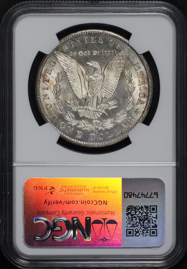 Reverse of this 1879-CC Morgan Dollar NGC MS-62