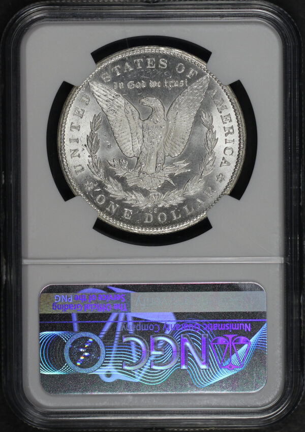 Reverse of this 1879-CC Morgan Dollar NGC MS-64