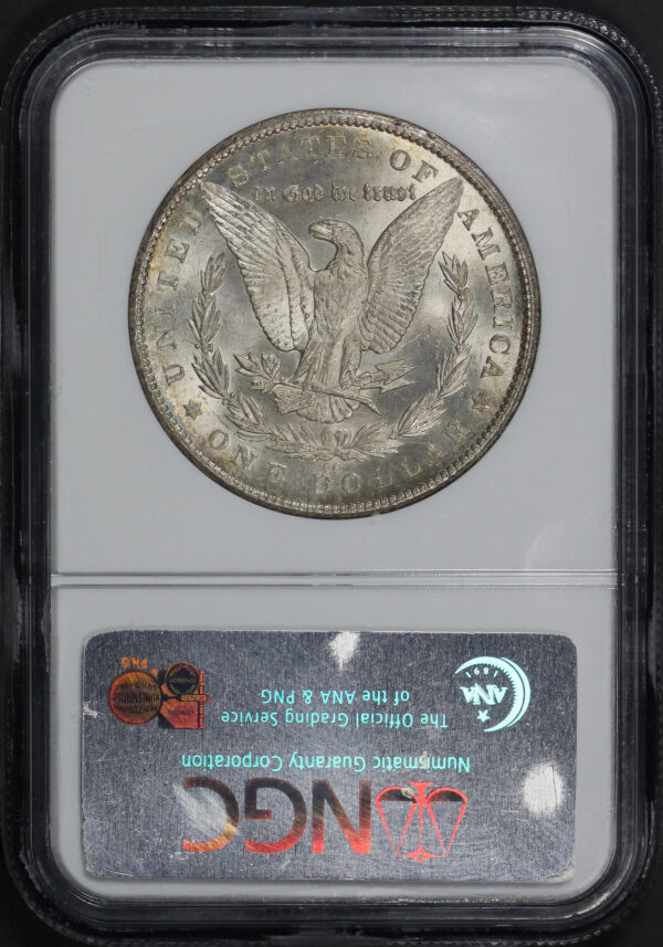 Reverse of this 1879-CC Morgan Dollar NGC MS-65
