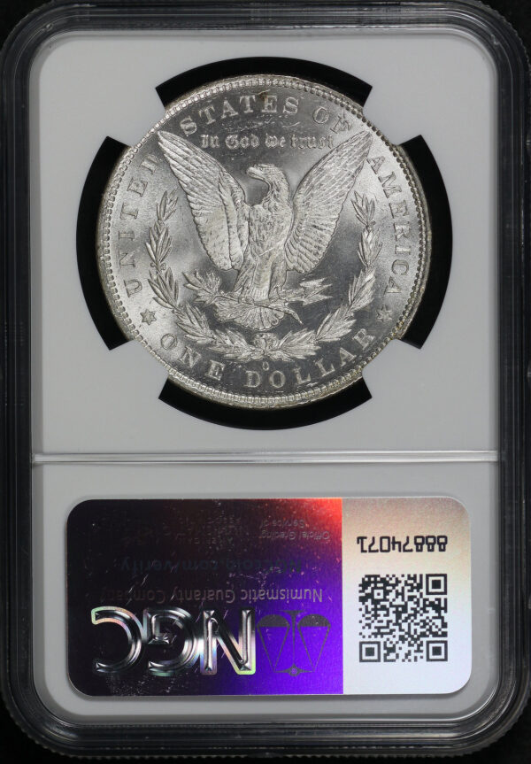 Reverse of this 1879-O Morgan Dollar NGC MS-60