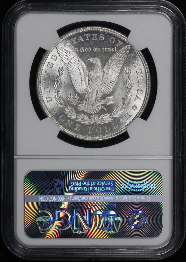 Reverse of this 1879-S Morgan Dollar NGC MS-63