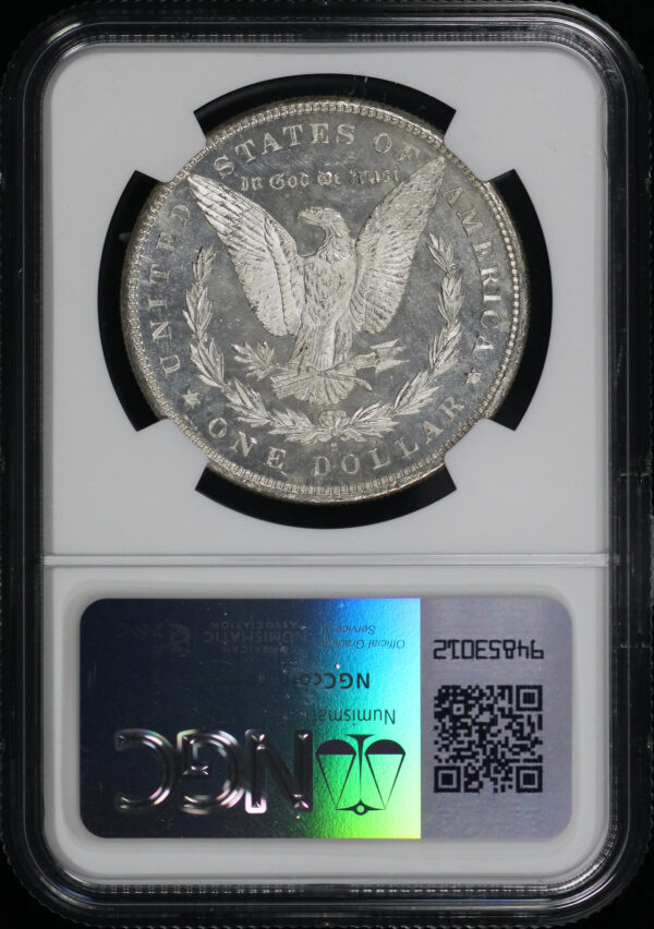 Reverse of this 1879-S Morgan Dollar NGC MS-63