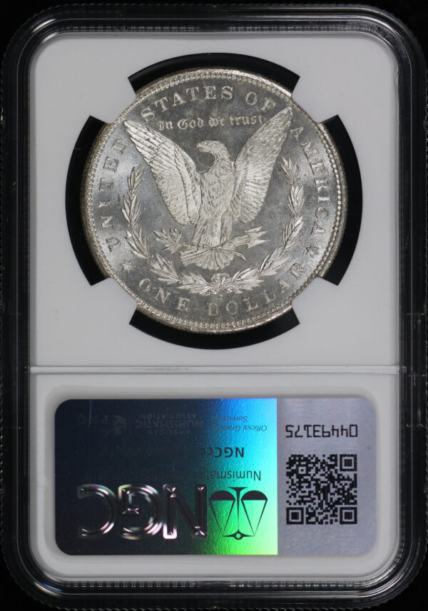 Reverse of this 1879-S Morgan Dollar NGC MS-63