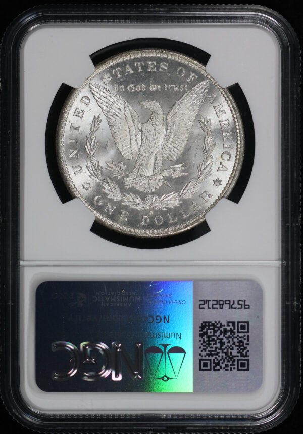 Reverse of this 1879-S Morgan Dollar NGC MS-63