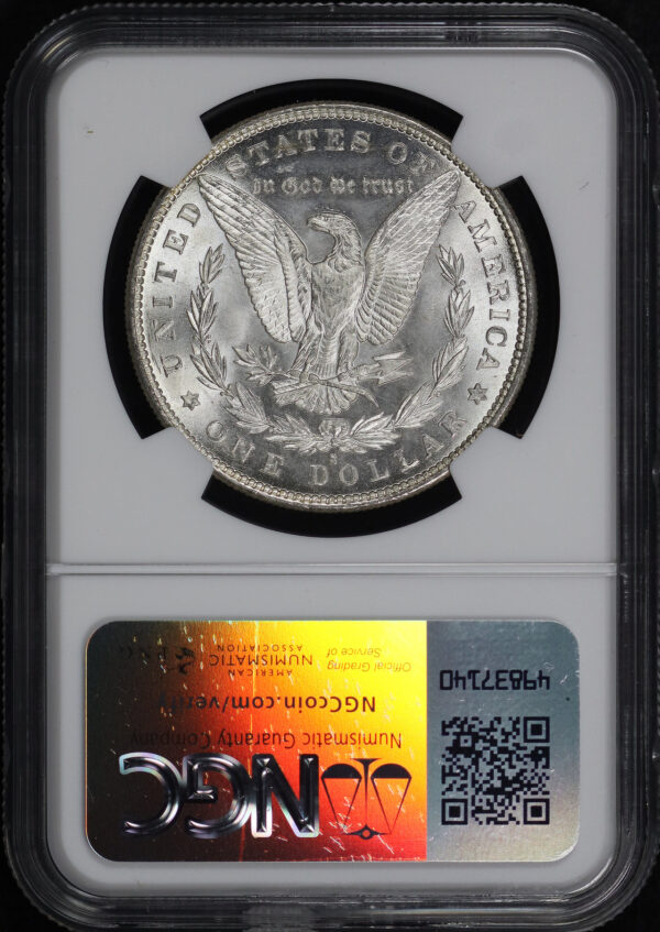Reverse of this 1879-S Morgan Dollar NGC MS-63