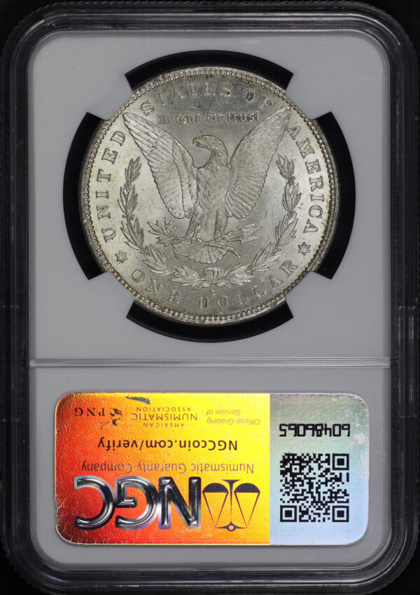 Reverse of this 1879-S Morgan Dollar NGC MS-63